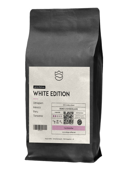 King's Coffee White Edition Front